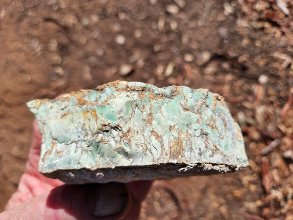 Variscite rough. VR612