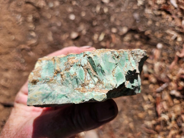 Variscite rough. VR612