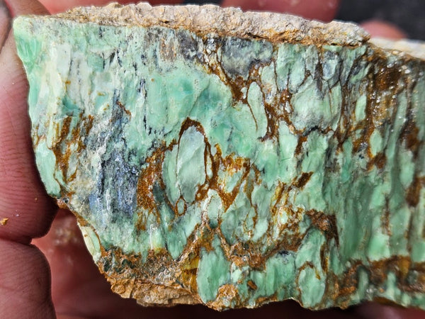 Variscite rough. VR612