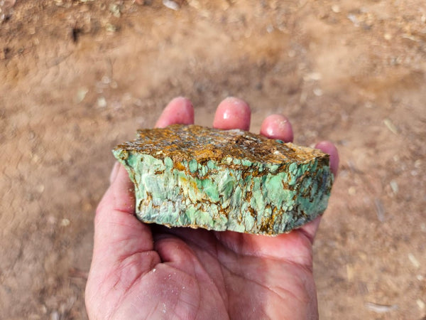 Variscite rough. VR612