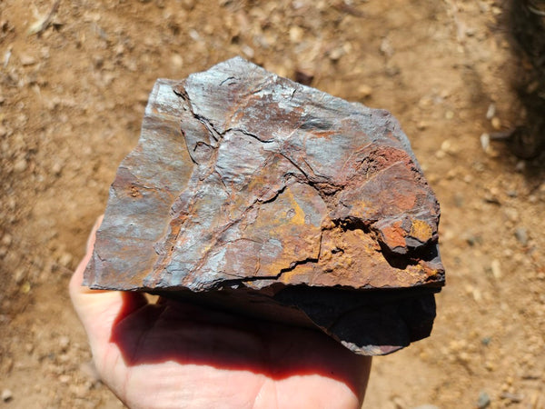 Tiger Iron rough rock TIR185