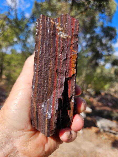 Tiger Iron rough rock TIR185