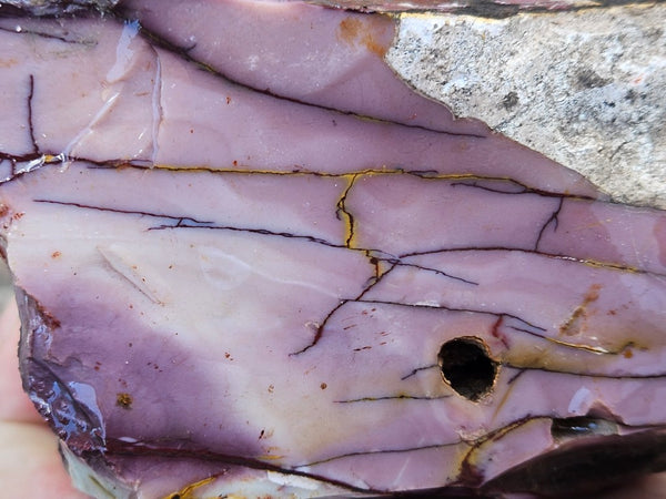 Mookaite rough.  MKR 296