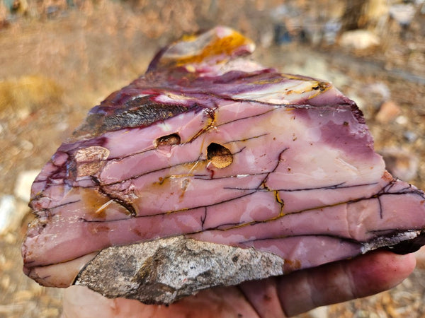 Mookaite rough.  MKR 296