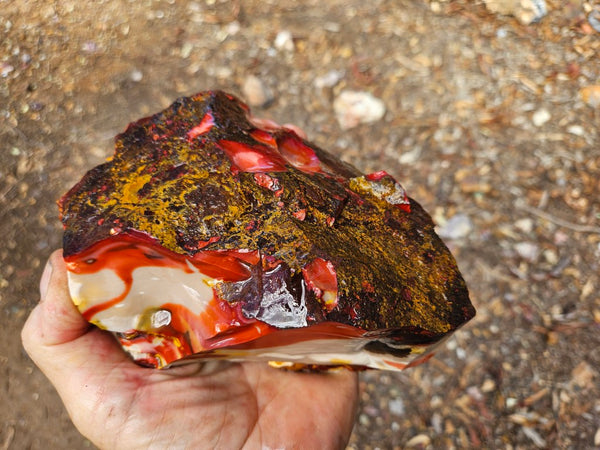 Mookaite rough.  MKR 297