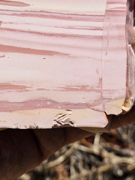 Polished Pink Opal  slab POP209