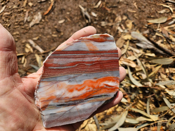 Polished Marble Bar Chert  slab MB121