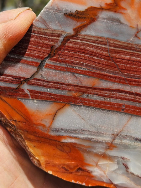 Polished Marble Bar Chert  slab MB122