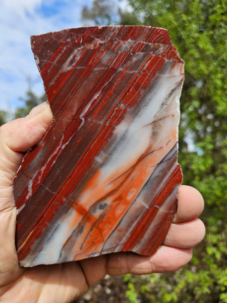 Polished Marble Bar Chert  slab MB123