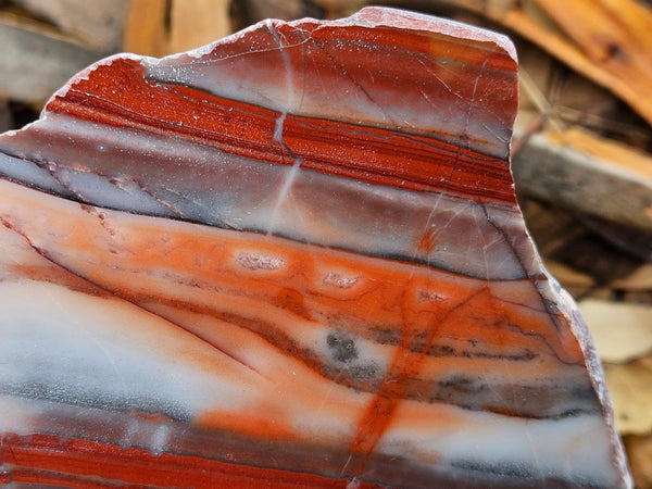 Polished Marble Bar Chert  slab MB123