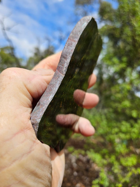 Polished Tiger Iron slab TI394