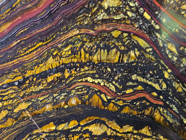 Polished Tiger Iron slab TI394