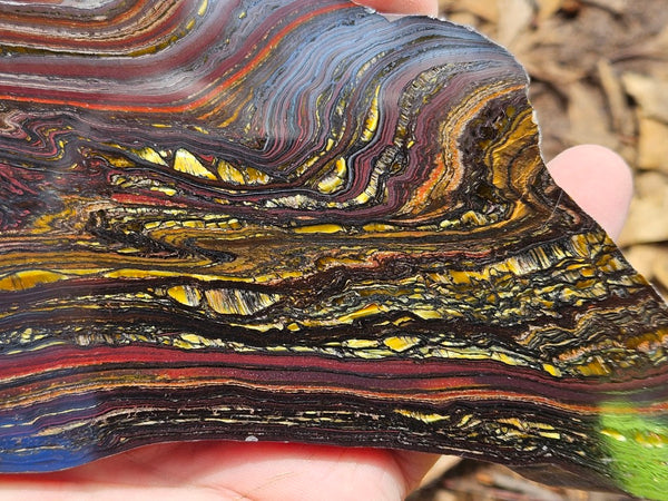 Polished Tiger Iron slab TI395