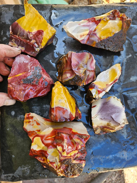 Mookaite rough.  MKR 298