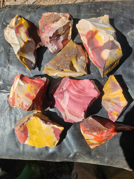 Mookaite rough.  MKR 299