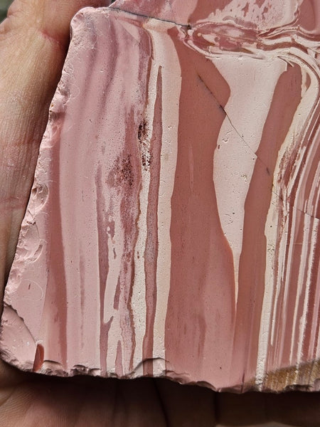Polished Pink Opal  slab POP212
