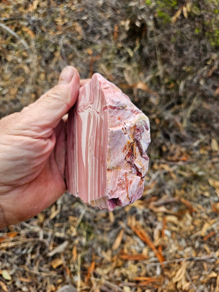 Polished Pink Opal  slab POP212