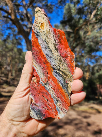 Polished Killaloe Opal slab KO134