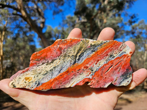 Polished Killaloe Opal slab KO134