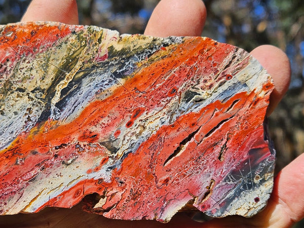 Polished Killaloe Opal slab KO134