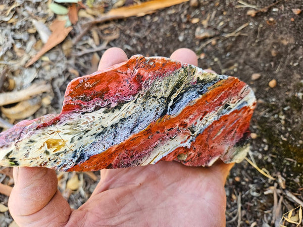 Polished Killaloe Opal slab KO134