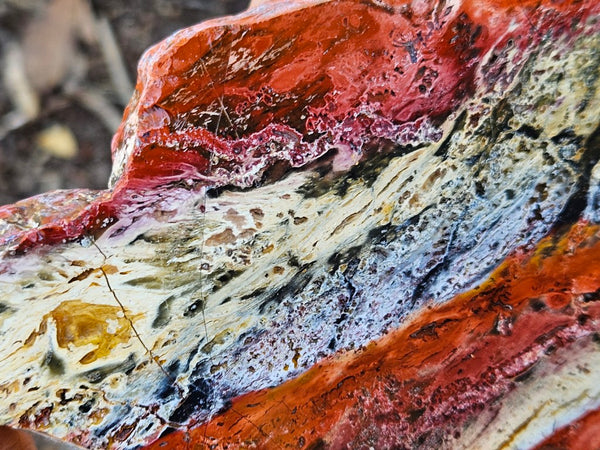 Polished Killaloe Opal slab KO134