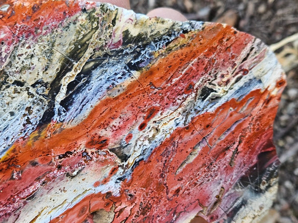 Polished Killaloe Opal slab KO134