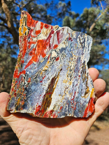 Polished Killaloe Opal slab KO135