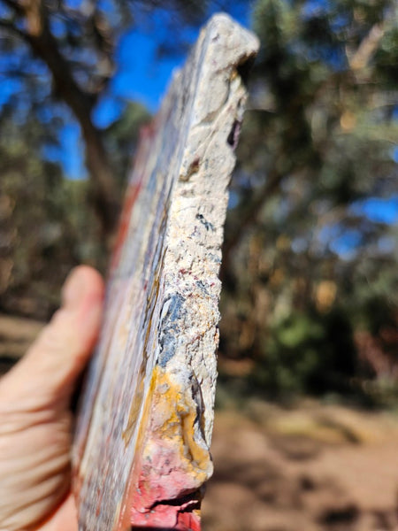Polished Killaloe Opal slab KO135