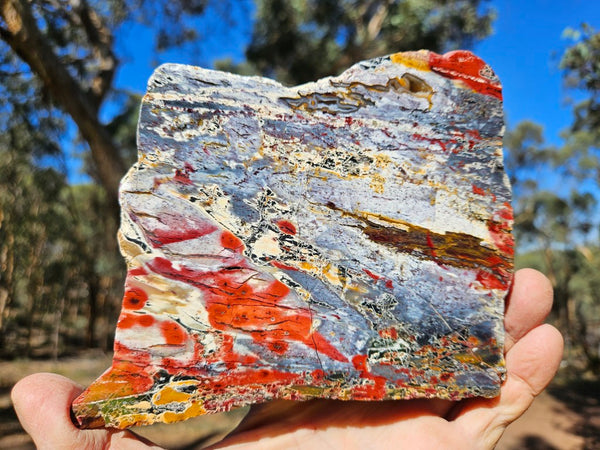 Polished Killaloe Opal slab KO135