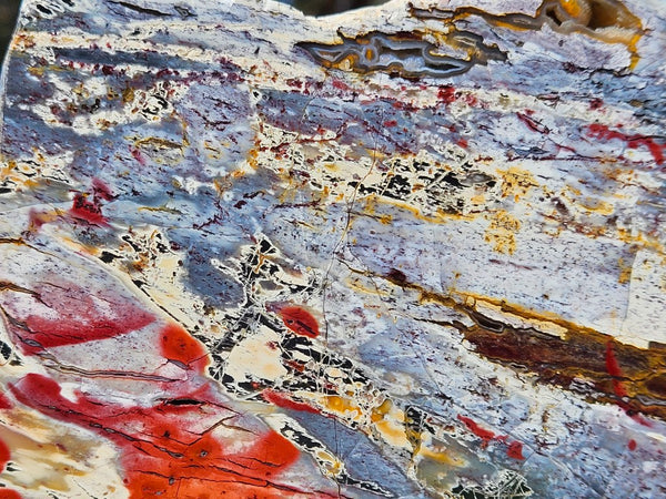 Polished Killaloe Opal slab KO135