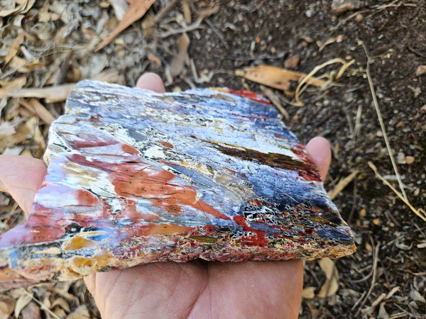 Polished Killaloe Opal slab KO135