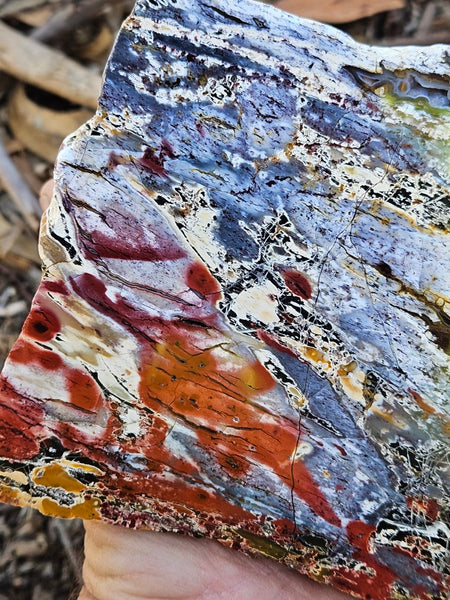 Polished Killaloe Opal slab KO135