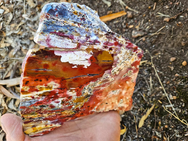 Polished Killaloe Opal slab KO136