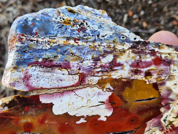 Polished Killaloe Opal slab KO136