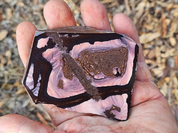 Polished Outback Jasper slab OJ211