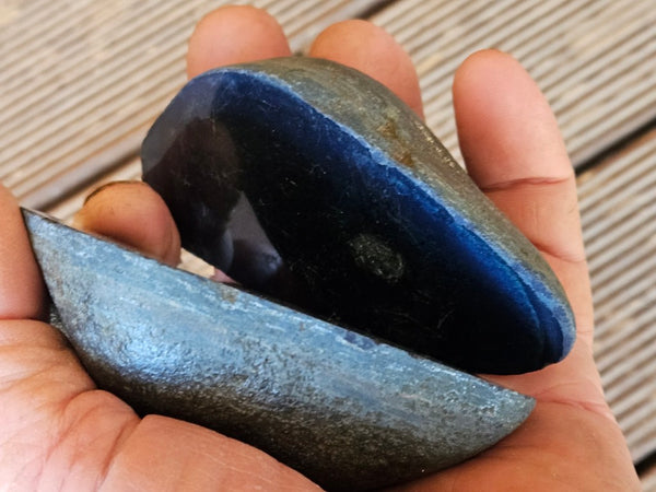 Polished Vivianite nodule VV101