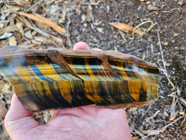 Polished African Tiger Eye  TEA116