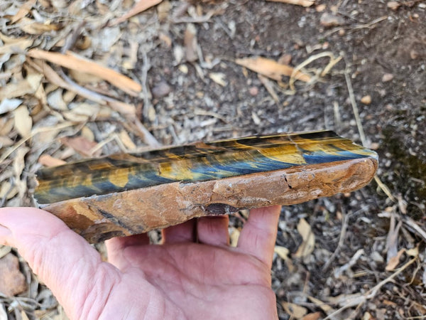 Polished African Tiger Eye  TEA116