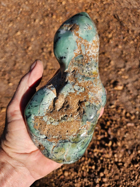 Tumble Polished Chrysoprase CHT170