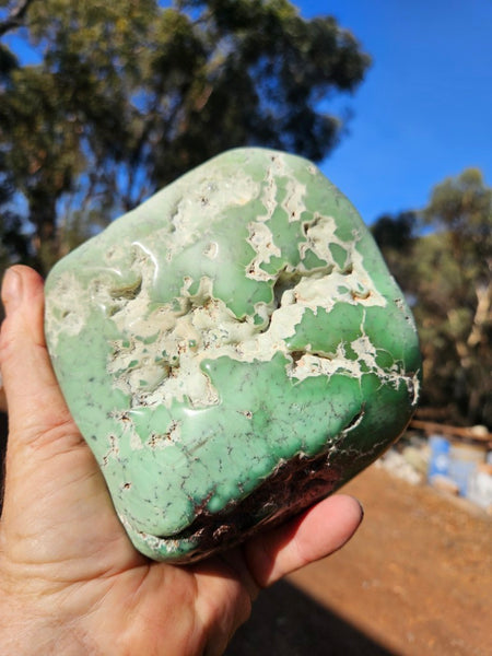 Tumble Polished Chrysoprase CHT171