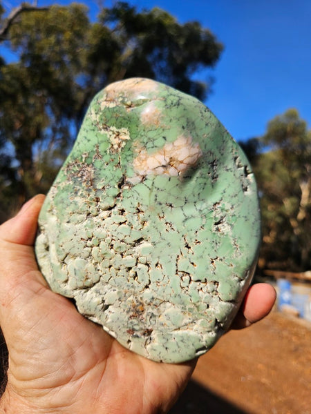 Tumble Polished Chrysoprase CHT171