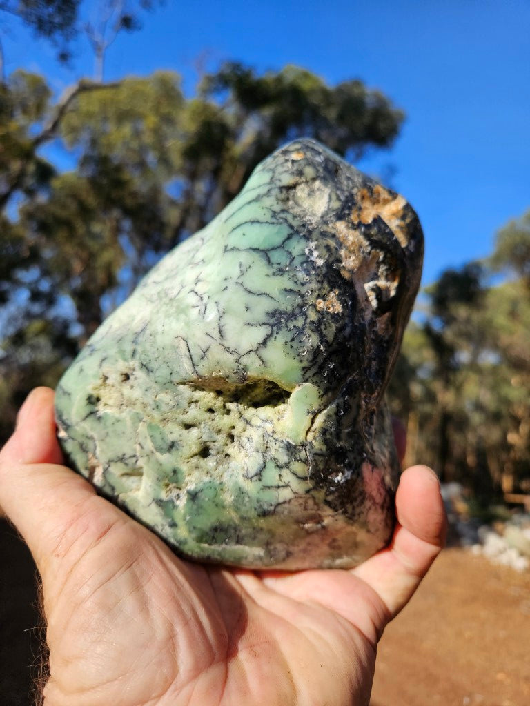 Tumble Polished Chrysoprase CHT172