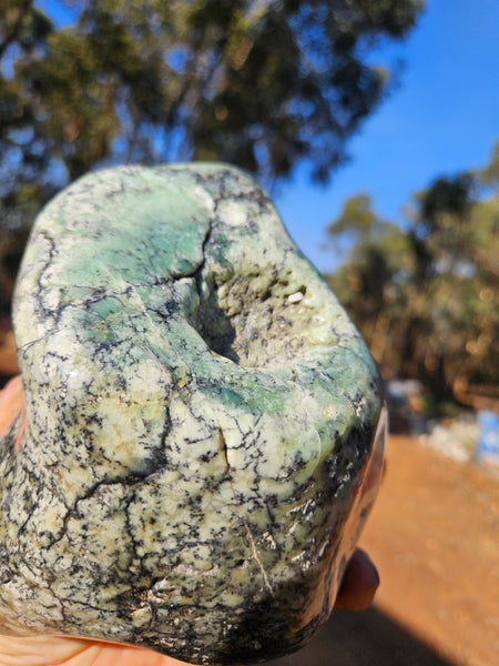 Tumble Polished Chrysoprase CHT172