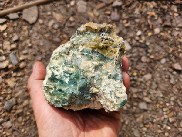 Green Opal  rough.  GOR 143