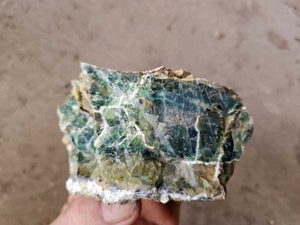 Green Opal  rough.  GOR 144