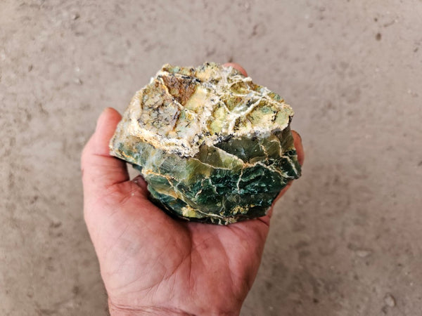 Green Opal  rough.  GOR 144