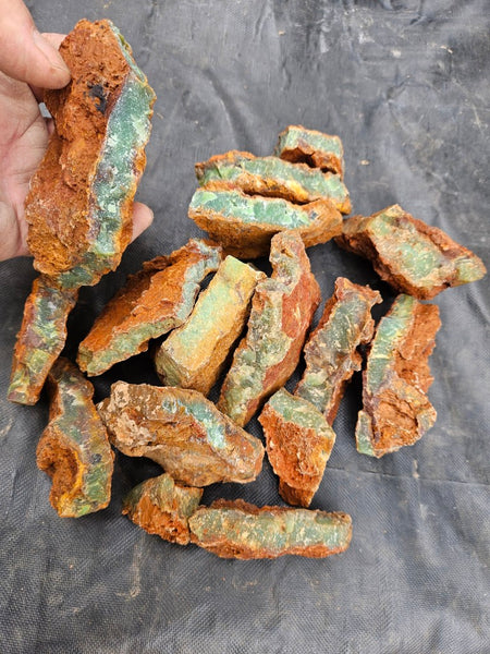 Chrysoprase rough.  CHR 212