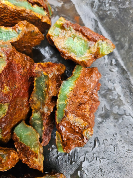 Chrysoprase rough.  CHR 212