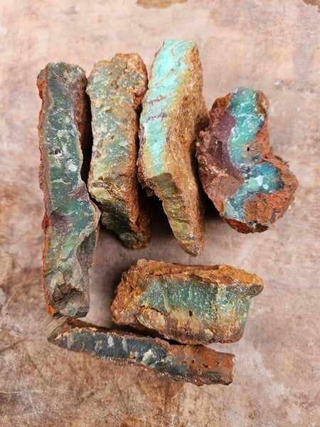 Chrysoprase rough.  CHR 214